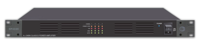 DP2500.AMPERES 240W 100V line 2ch Multi Channel Class D Amplifiers
