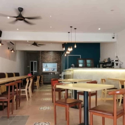 Renovation in Pandan Indah Cafe