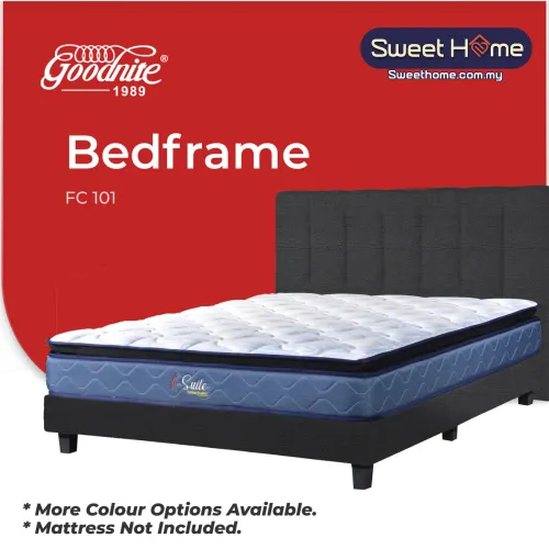 Goodnite FC101 Bedframe (Single/ Super Single/ Queen/ King)