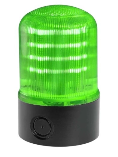 199-9766 - RS PRO Green LED Multiple Effect Beacon, 12 V Ac/dc, 24