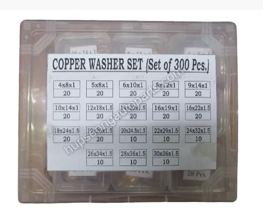 COPPER WASHER MIXED 1BOX/300PCS (CW-3000)