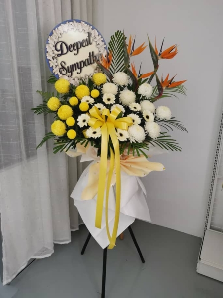 Wreathed Flower ( Single Stand  1 )  Others Kedah, Malaysia, Sungai Petani Supplier, Suppliers, Supply, Supplies | U PLAS ENTERPRISE