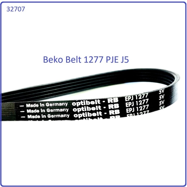 Code: 32707 Beko Belt 1277 PJE Rib Belt Belting For Washer / Dryer Melaka, Malaysia Supplier, Wholesaler, Supply, Supplies | Adison Component Sdn Bhd