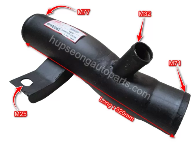 FUSO 6M70 SUPER GREAT WATER OUTLET PIPE (WPP-FP510-622)