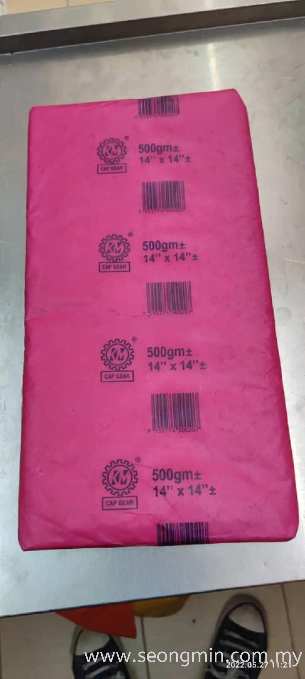 HM 500g/1kg/1.2kgs Cap Gear Plastic Sheets/Plastik Beg Helaian HM/Plastik Bungku Tapao 8''x8'' 10''x10'' 12''x12'' 14''x14'' 16''x16'' 18''x18'' 20''x20'' 22''x22'' [Direct From Factory]