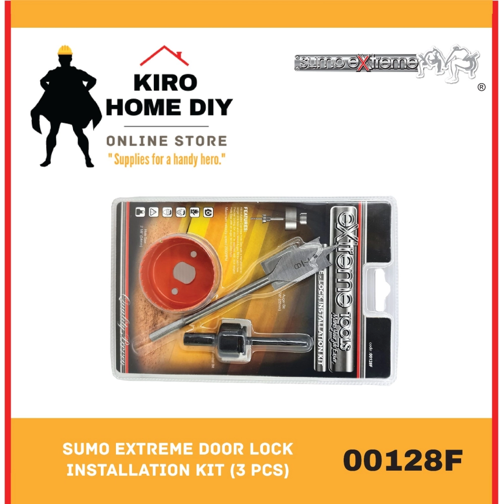 SUMO EXTREME Door Lock Installation Kit (3 PCS) - 00128F