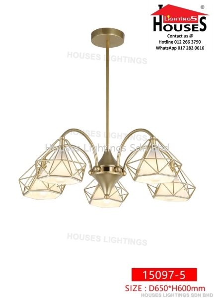 HANGING 15097-5 Indoor Pendant Light  Pendant Light Selangor, Malaysia, Kuala Lumpur (KL), Puchong Supplier, Suppliers, Supply, Supplies | Houses Lightings Sdn Bhd