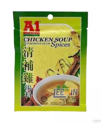 A1 Rempakan Sup Ayam (Kotak Hijau) 35gm 鸡汤料 A1  Chicken Soup Spices  [12526 12527 13684]