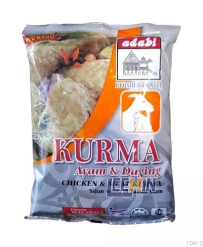 Adabi Kurma Ayam & Daging 250gm  [10411 10412]