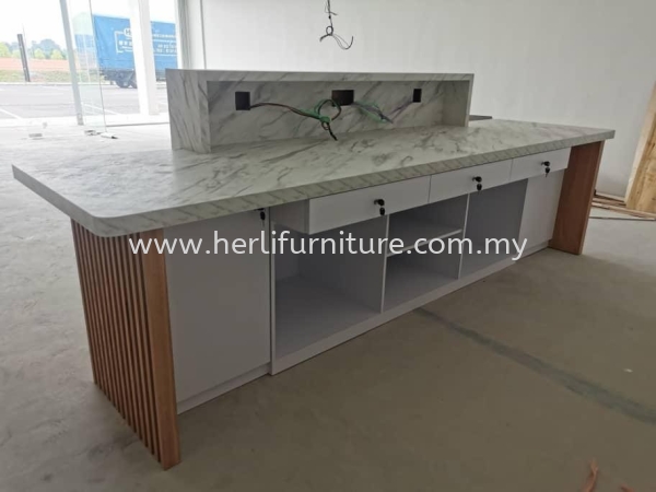  Cashier Counter Commercial Design Johor Bahru (JB), Malaysia, Skudai Service, Supplier, Supply, Supplies | Her Li Furniture And Renovation (M) Sdn Bhd