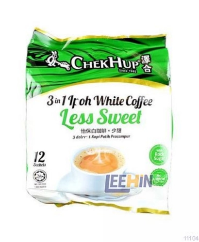 Chek Hup Kopi Putih Ipoh 3+1 Less Sweet 35gm  (Hijau)  White Coffee [14538]