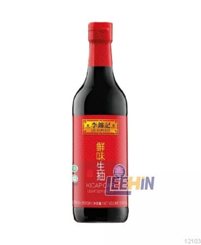 LKK Light Soy Sauce 500ml 李锦记鲜味生抽 Lee Kum Kee  [12102 12103]