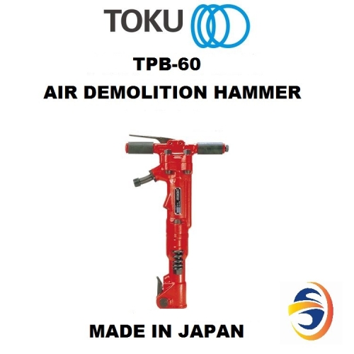 TOKU TPB-60 AIR DEMOLITION BREAKER (MADE IN JAPAN) - 30KG