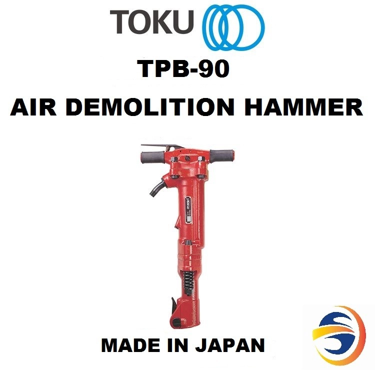 TOKU TPB-90 AIR DEMOLITION BREAKER (MADE IN JAPAN) - 42KG