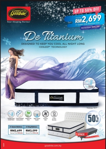 De Titanium Goodnite Mattress