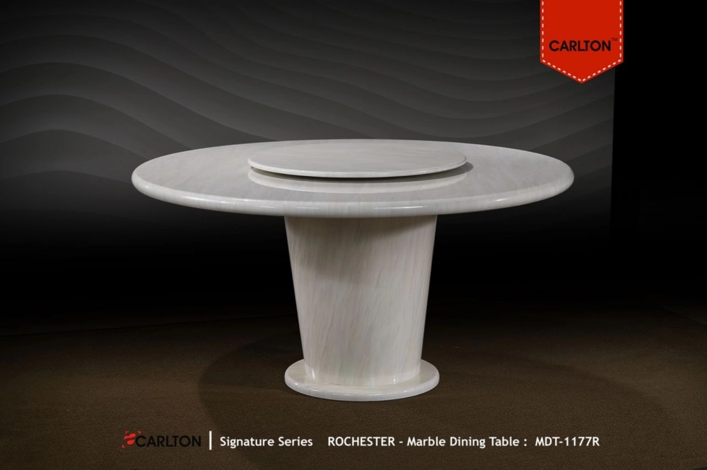 6ft Round Marble Dinning Table Supplier Penang