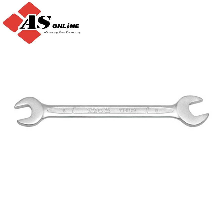 YATO Double Open End Spanner, Satin Finish 24x27mm / Model: YT-0127