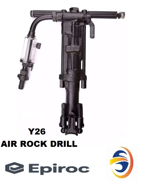 EPIROC Y26 PNEUMATIC HANDHELD ROCK DRILL - 26KG