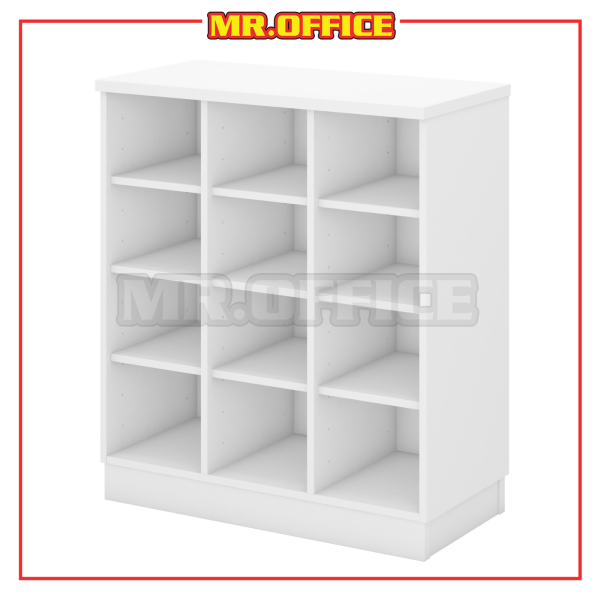 MR OFFICE : Q-YP9-WH PIGEON HOLE LOW CABINET H-SERIES WOODEN PEDESTALS & CABINETS Malaysia, Selangor, Kuala Lumpur (KL), Shah Alam Supplier, Suppliers, Supply, Supplies | MR.OFFICE Malaysia