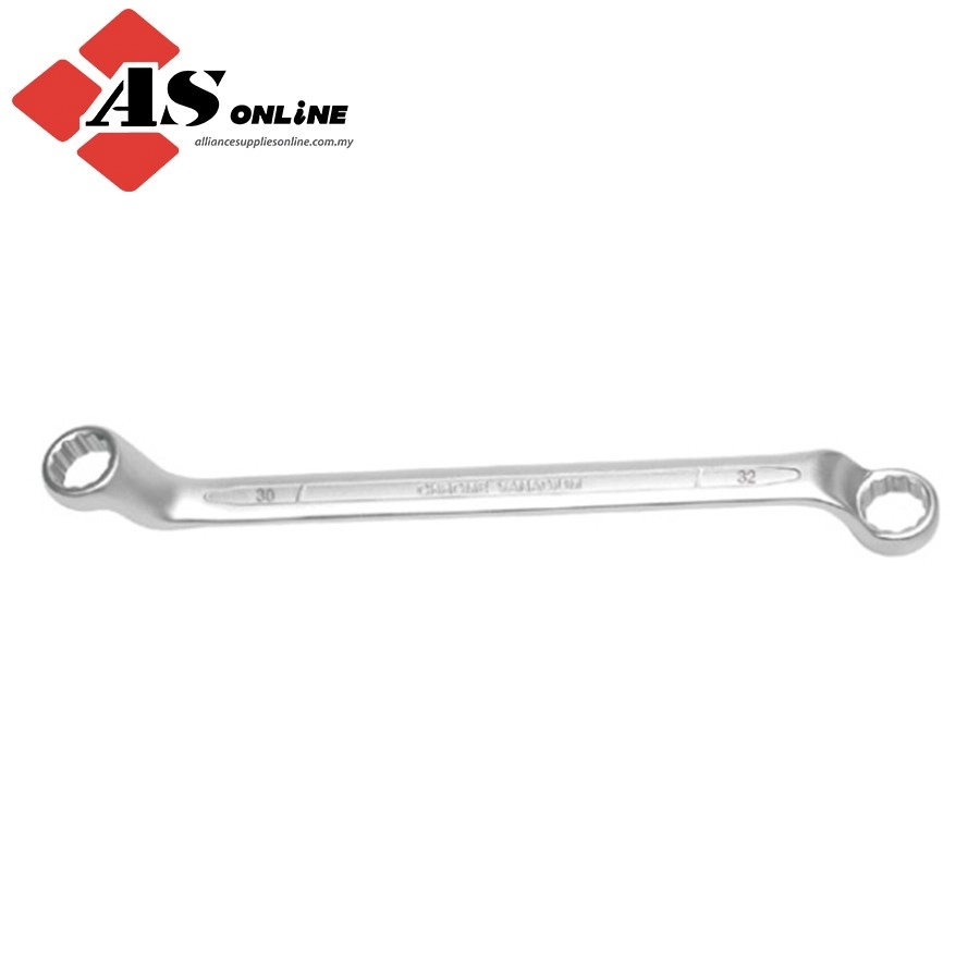 YATO Bi-Hexagonal Ring Spanner, Satin Finish 30x32mm / Model: 