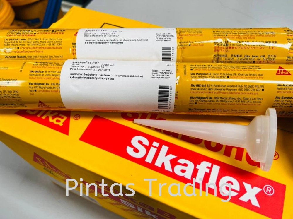 Sikaflex-11 FC+ Sika Hot Selling Items Penang, Malaysia, Simpang Ampat  Supplier, Suppliers, Supply, Supplies | PINTAS TRADING SDN BHD
