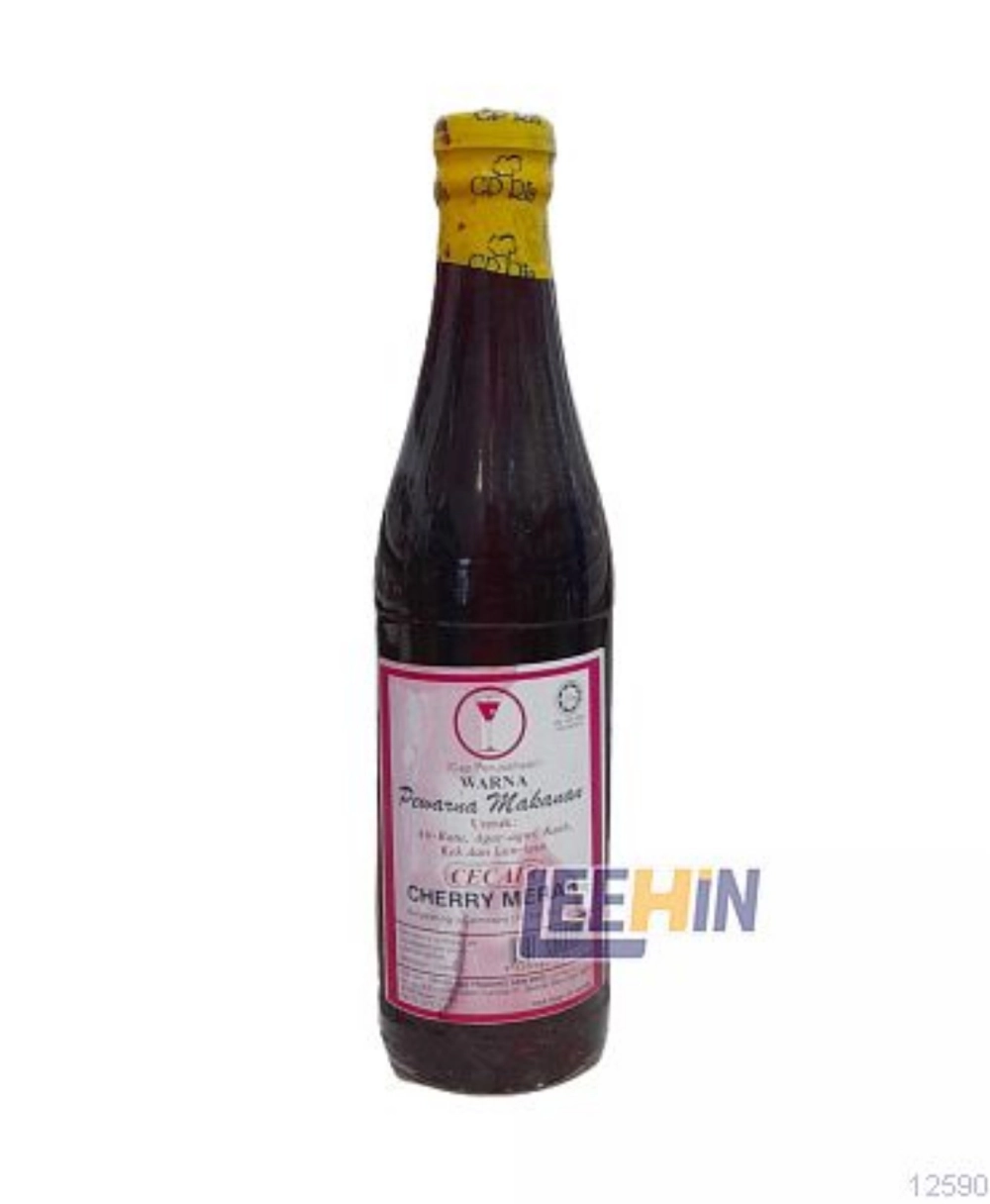 Pewarna Cecair Cherry Merah 320ml  Food Coloring Liquid  [12589 12590]