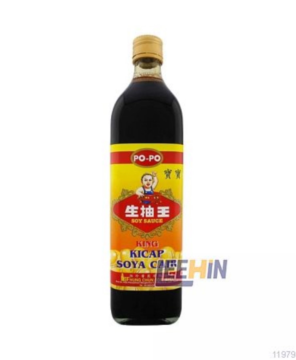 Popo Kicap Cair Selected B 720ml 宝宝生抽王 大  Soy Sauce  [11978 11979]