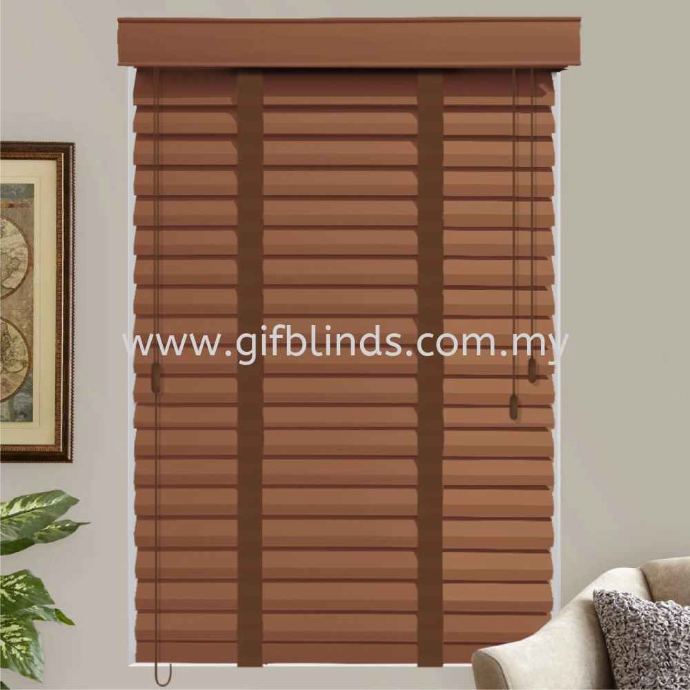 Fauxwood PVC Blinds GB5001P-GB5051P