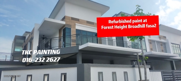 # Taman Forest Height Broadhill .Senawang,Refurbished paint Painting Service  Negeri Sembilan, Port Dickson, Malaysia Service | TKC Painting Seremban Negeri Sembilan