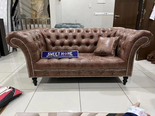 High Quality Penang Chesterfield sofa supplier 