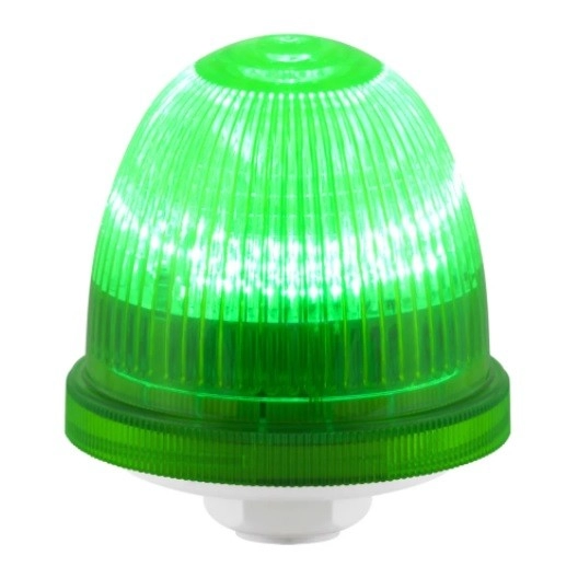  220-5004 - RS PRO Green LED Multiple Effect Beacon, 12 → 24 V, Panel Mount, IP66