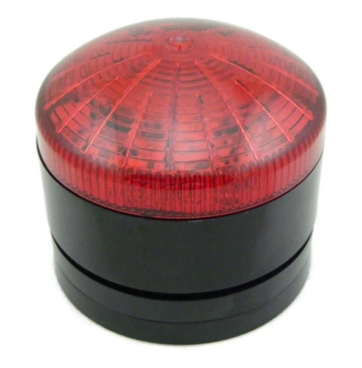 222-2467 - RS PRO Red LED Multiple Effect Beacon, 110 V ac, 230 V ac, Panel or Surface Mount, IP65