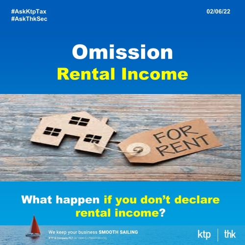 Should I declare rental income in Malaysia