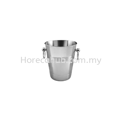 QWARE STAINLESS STEEL CHAMPAGNE BUCKET 123203 23.3CM BAR TOOL Johor Bahru (JB), Malaysia Supplier, Suppliers, Supply, Supplies | HORECA HUB