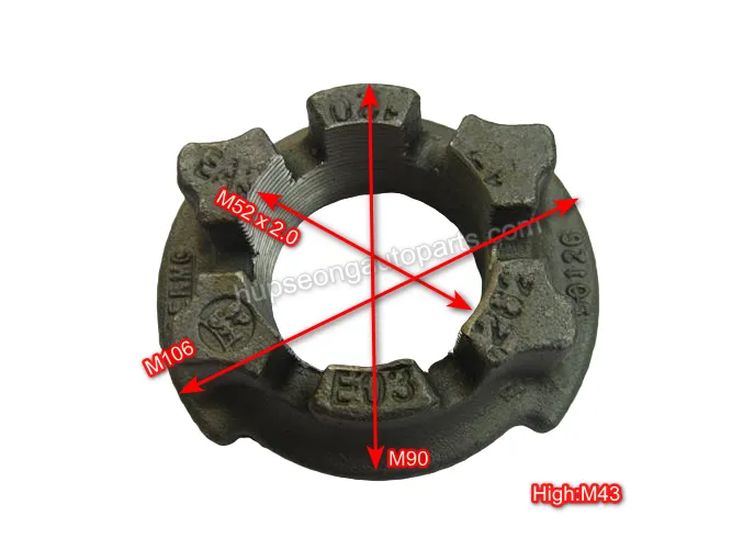 BPW REAR AXLE NUT (RAN-BPW-201)