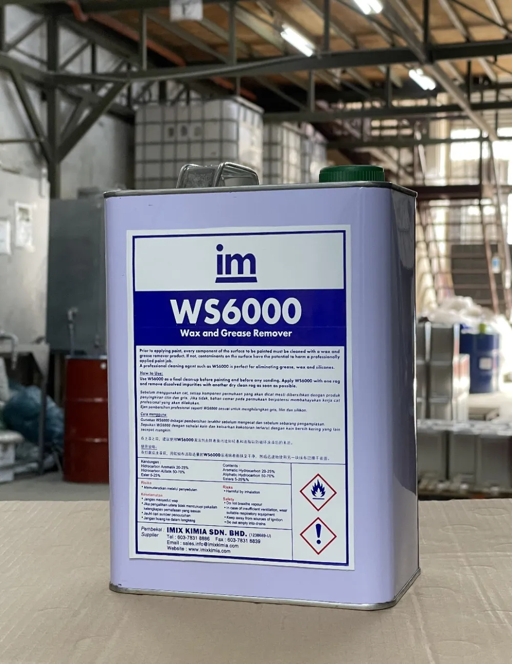 WS 6000 Wiping Solvent