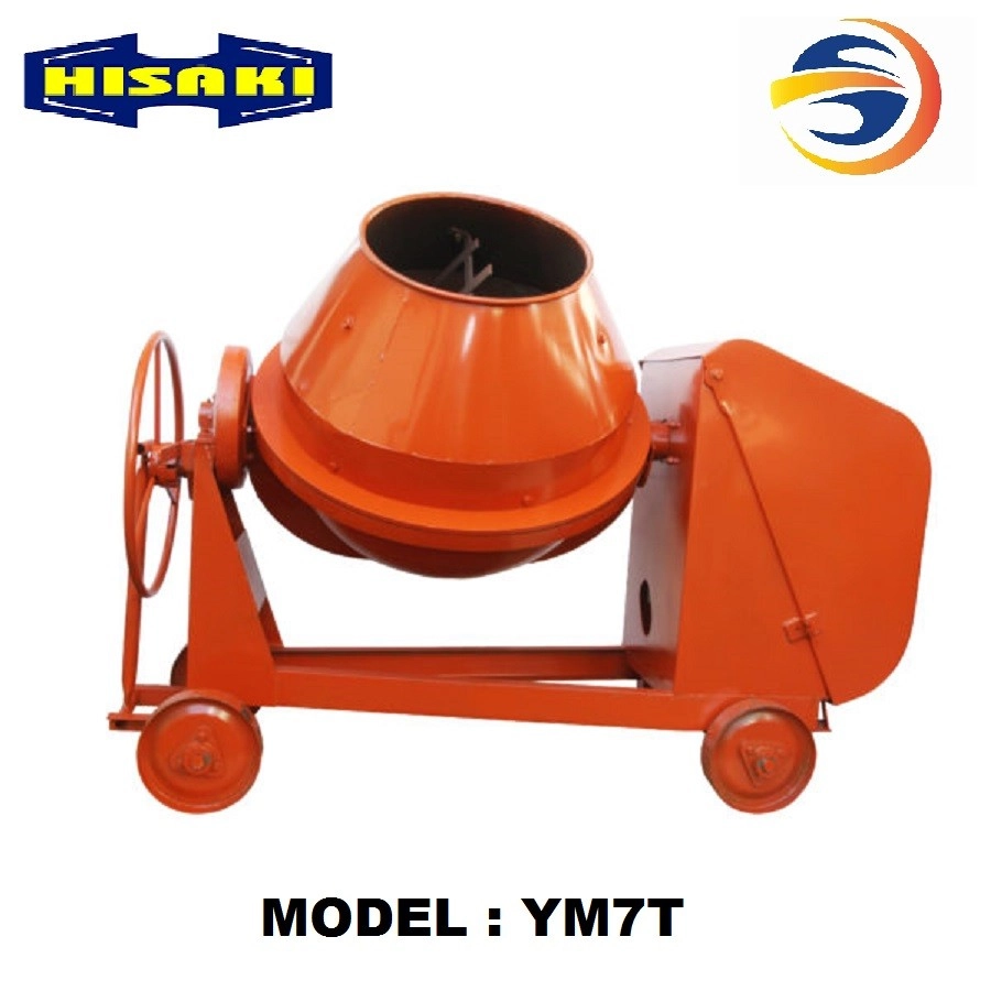 HISAKI YM7T CONCRETE MIXER C/W 5HP DIESEL ENGINE - 790KG