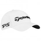TaylorMade Tour Radar Golf Caps (White)  -  Adjustable Back With New Tour Embroidery