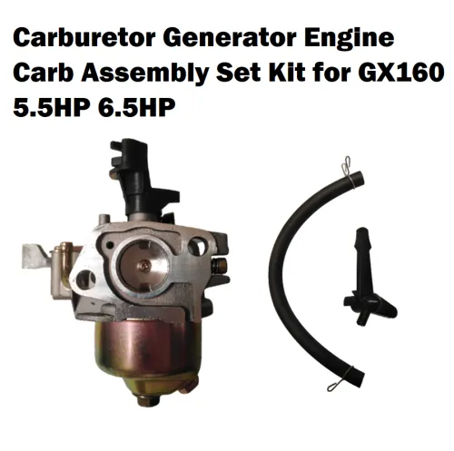 [LOCAL]Carburetor Generator Engine Carb Assembly Set Kit for GX160 5.5HP 6.5HP