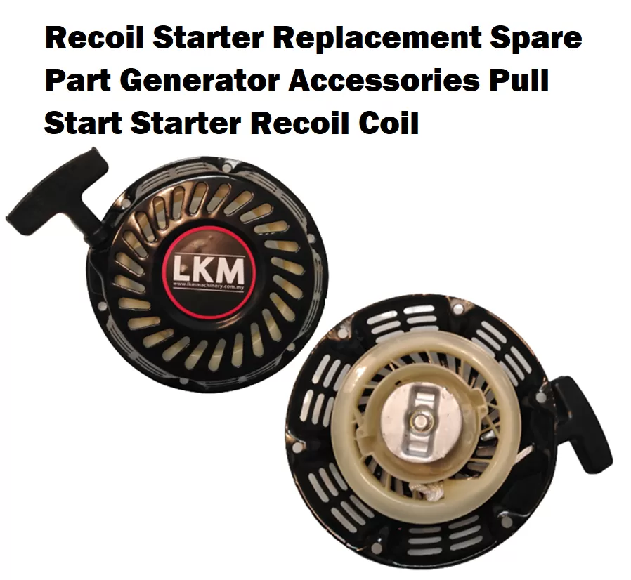[LOCAL] LKM Recoil Starter Replacement Spare Part Generator Accessories Pull Start Starter Recoil Coil