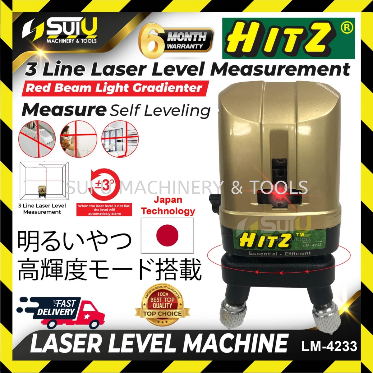 Line lasers Measuring technology