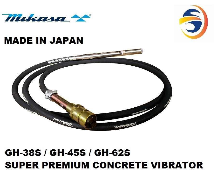 MIKASA GH CONCRETE VIBRATOR - MADE IN JAPAN