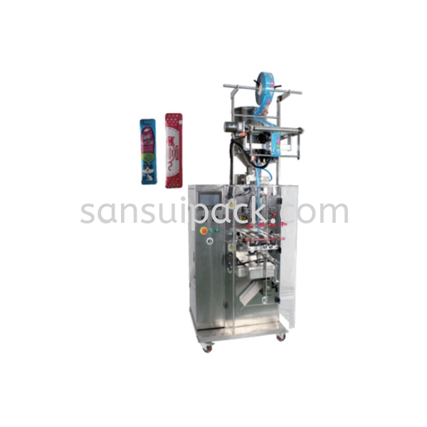 3/4 Side Seal Special Bag Packing Machine SCSR-300 Liquid and Sauce Filling Johor Bahru (JB), Malaysia, Mount Austin Industrial Label Machine, Automatic Case Sealer | San Sui Enterprise