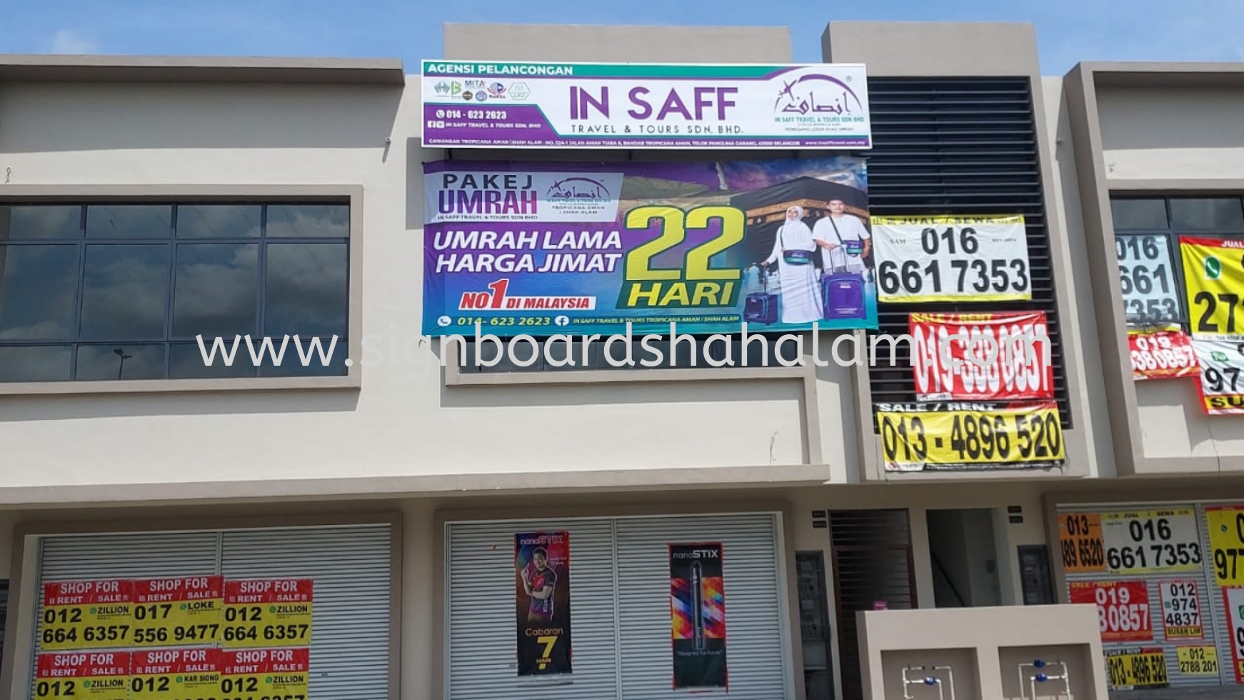 Needlework Teluk panglima garang - GI Signage & Banner