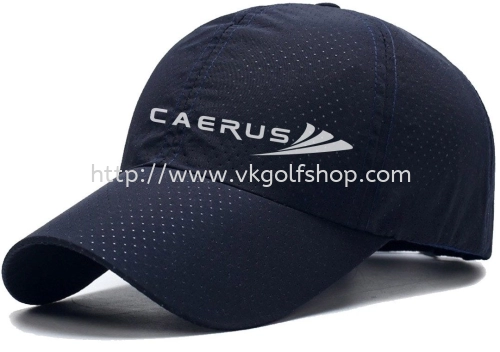 CAERUS MICRO DRI FIT BLACK CAP