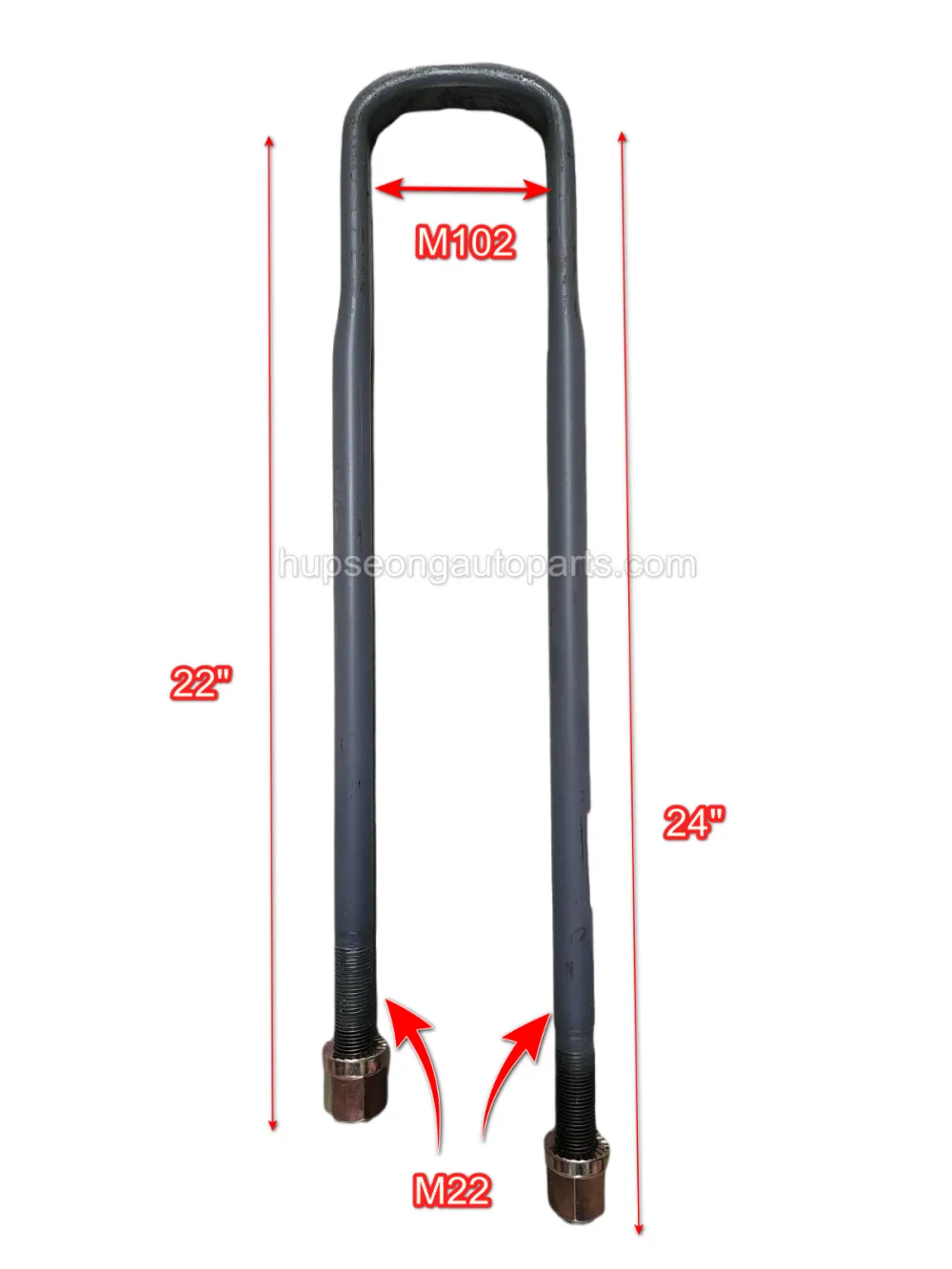 HOHAN F8 U BOLT WITH NUT(SUB-M22102560610F8)