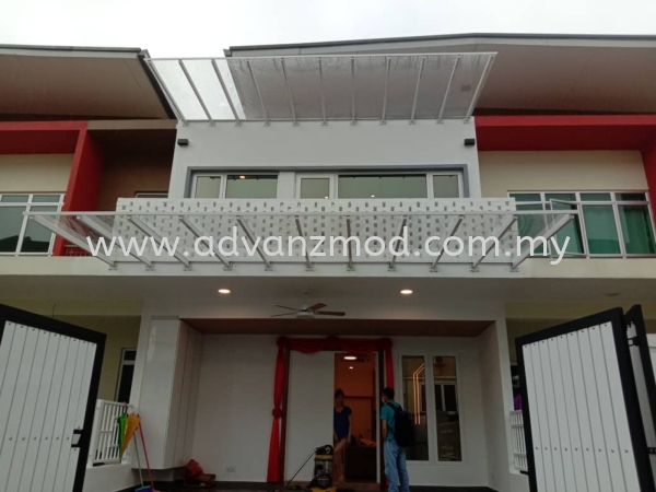 Mild Steel Awning Cover With Clear Polycarbonate @sg buloh  Roofing & Awning  Selangor, Malaysia, Kuala Lumpur (KL), Puchong Supplier, Supply, Supplies, Retailer | Advanz Mod Trading