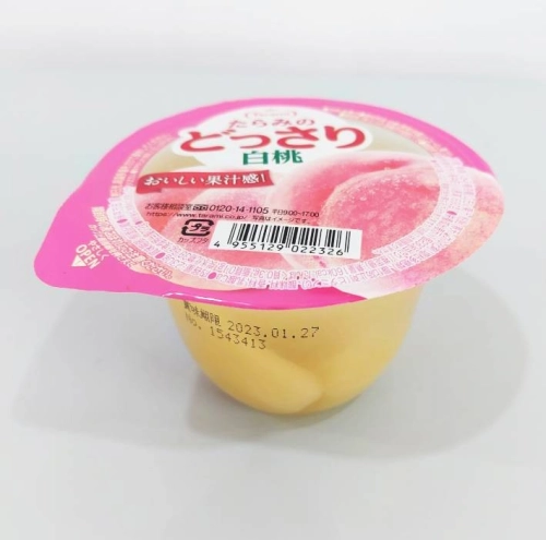 TARAMI PEACH JELLY 230G 白桃味布丁