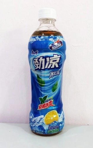 KANG SHI FU KANG MINTS LEMON TEA 500ML 劲凉冰红茶