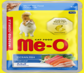 Me-O Cat Pouch Ocean Fish 80g